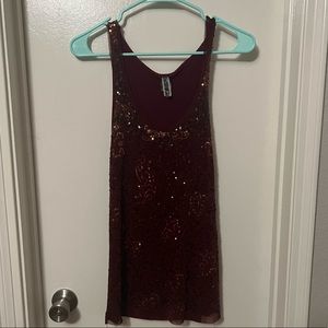 BKE sequined tank